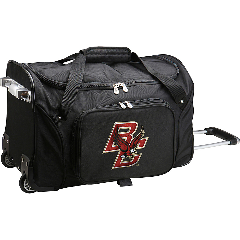 Denco Sports Luggage NCAA 22 Rolling Duffel Boston College Eagles Denco Sports Luggage Small Rolling Luggage