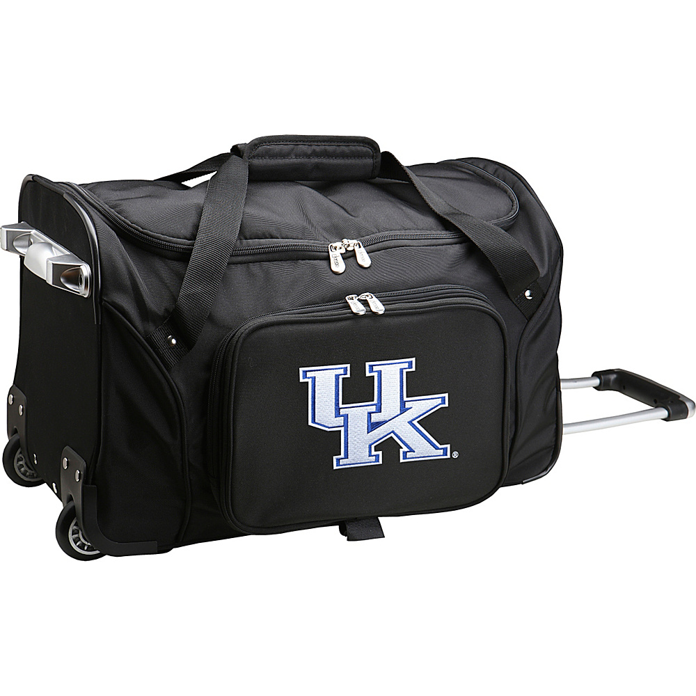 Denco Sports Luggage NCAA 22 Rolling Duffel University of Kentucky Wildcats Denco Sports Luggage Small Rolling Luggage