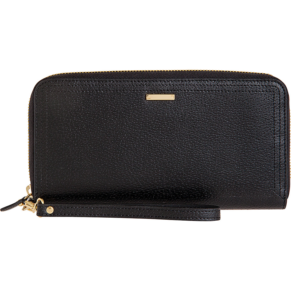 Lodis Stephanie Vera Wristlet Wallet with RFID Protection Black Lodis Women s Wallets