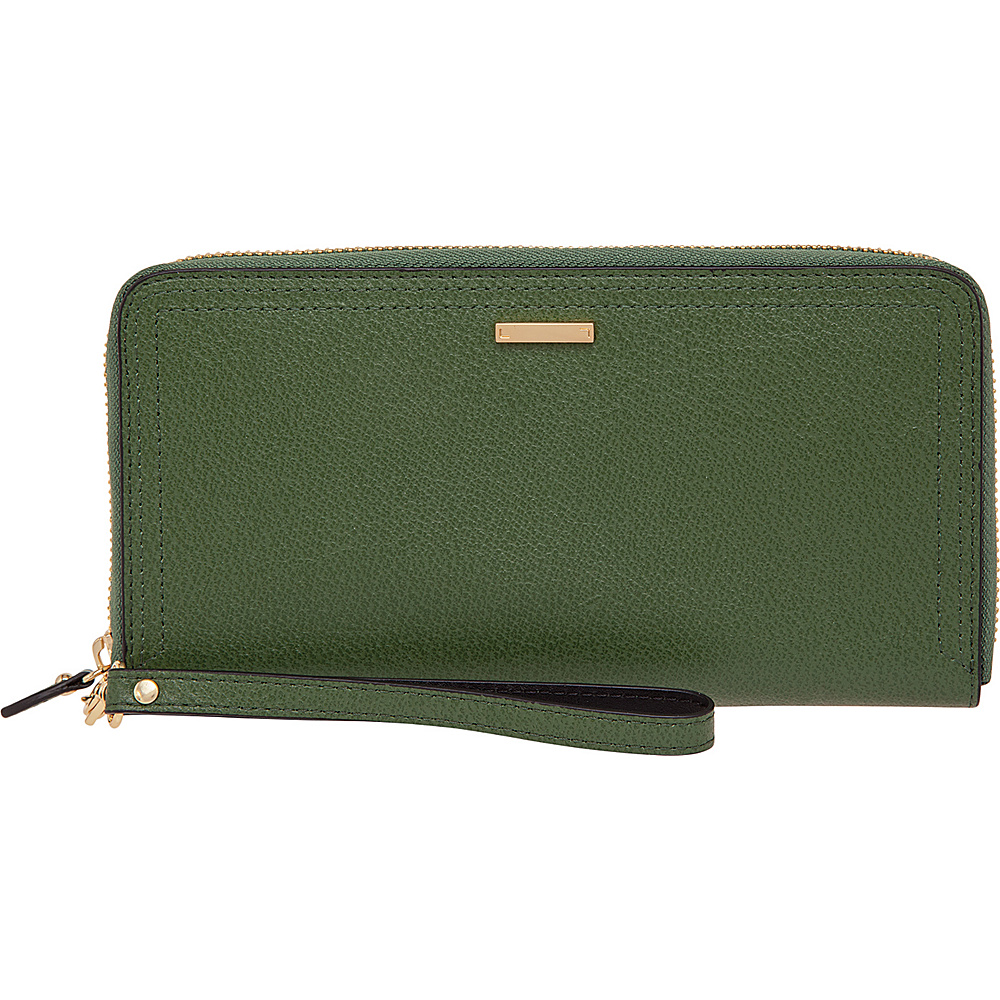 Lodis Stephanie Vera Wristlet Wallet with RFID Protection Green Lodis Women s Wallets
