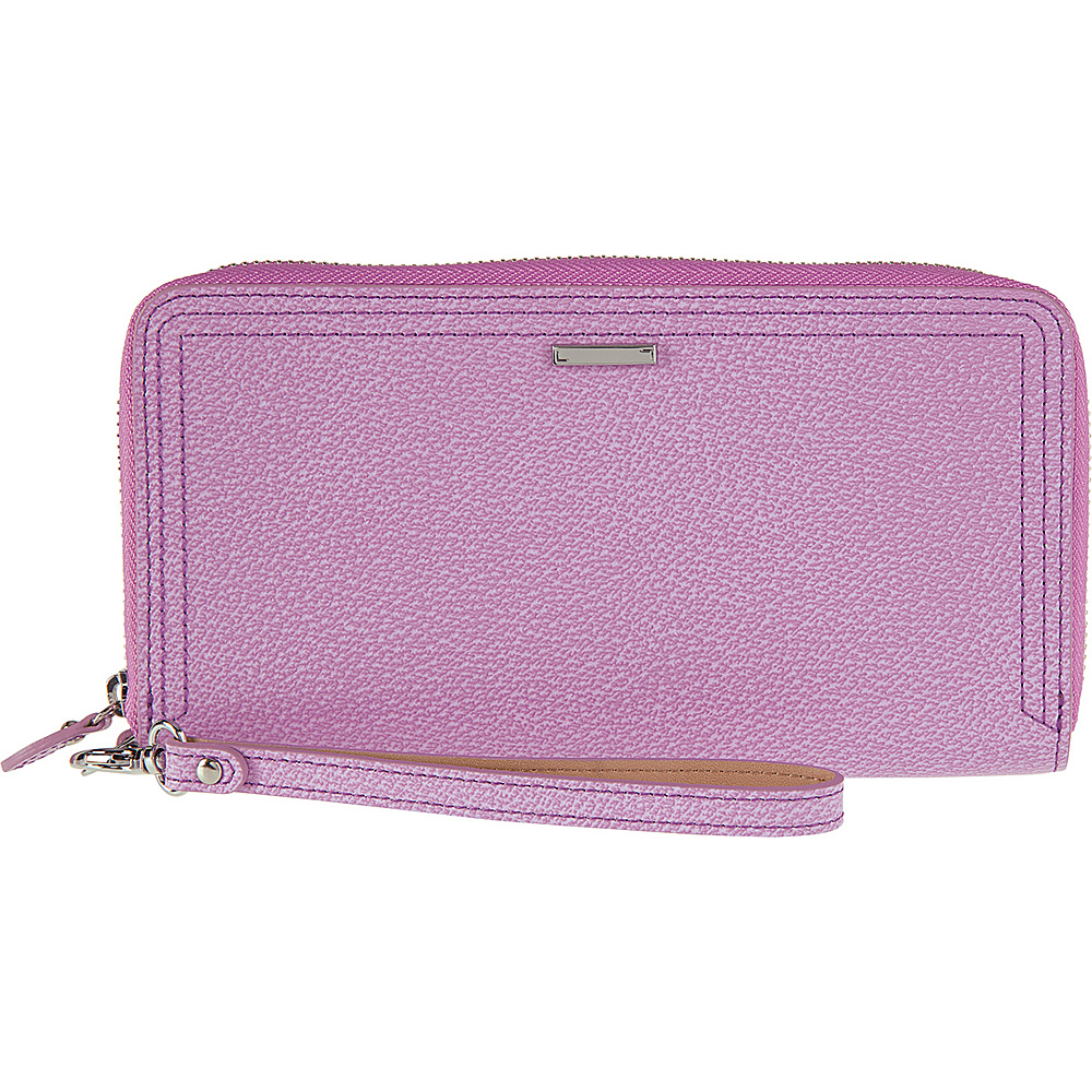 Lodis Stephanie Vera Wristlet Wallet with RFID Protection Lavender Lodis Women s Wallets