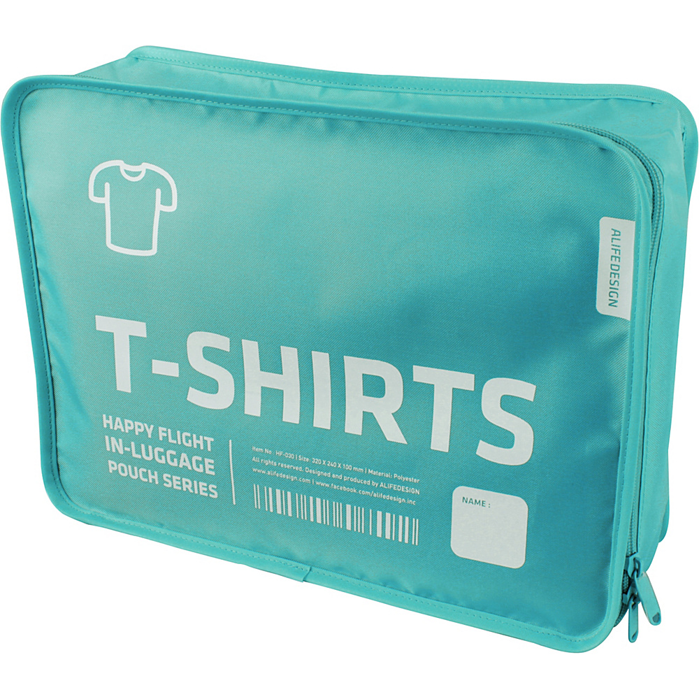 pb travel Alife Design T Shirt Packing Cubes Organizers Blue pb travel Travel Organizers