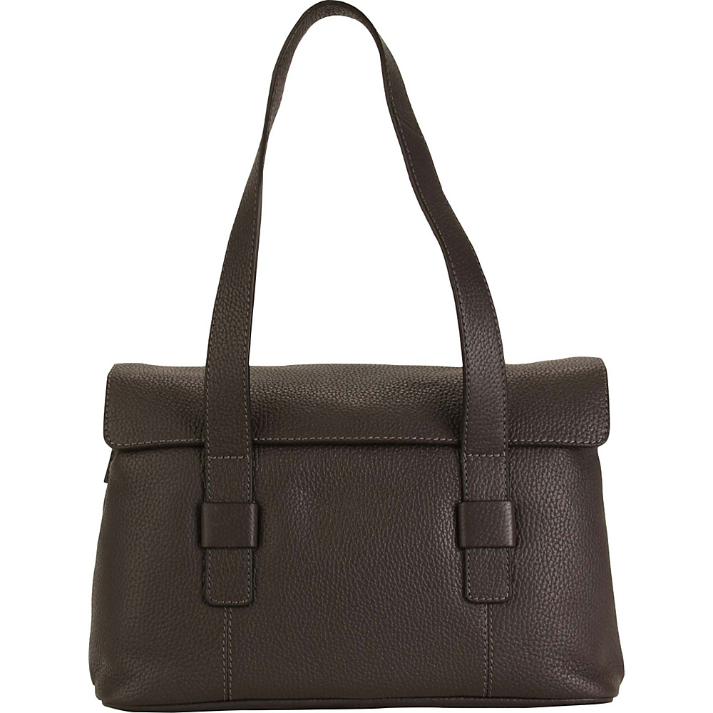 Hadaki Hannah s Shoulder Bag Shale Gray Hadaki Leather Handbags