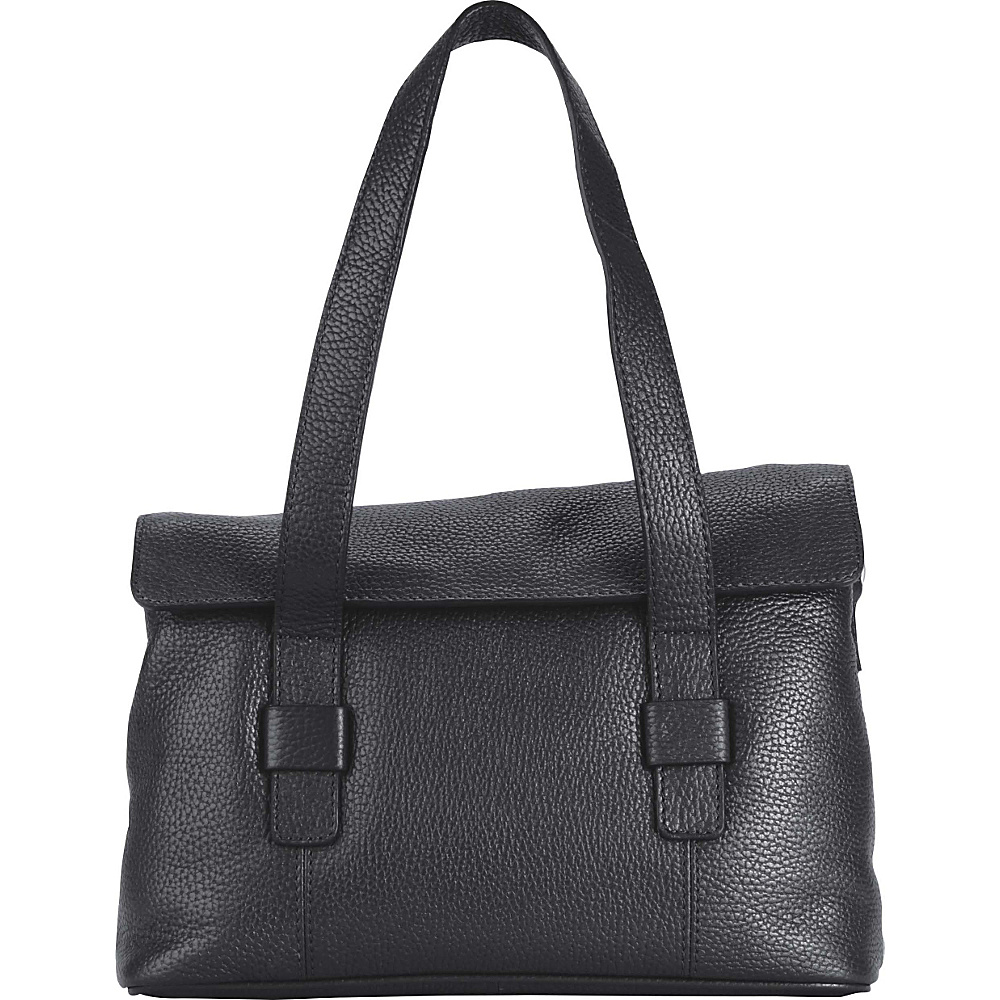 Hadaki Hannah s Shoulder Bag Metallic Blue Hadaki Leather Handbags