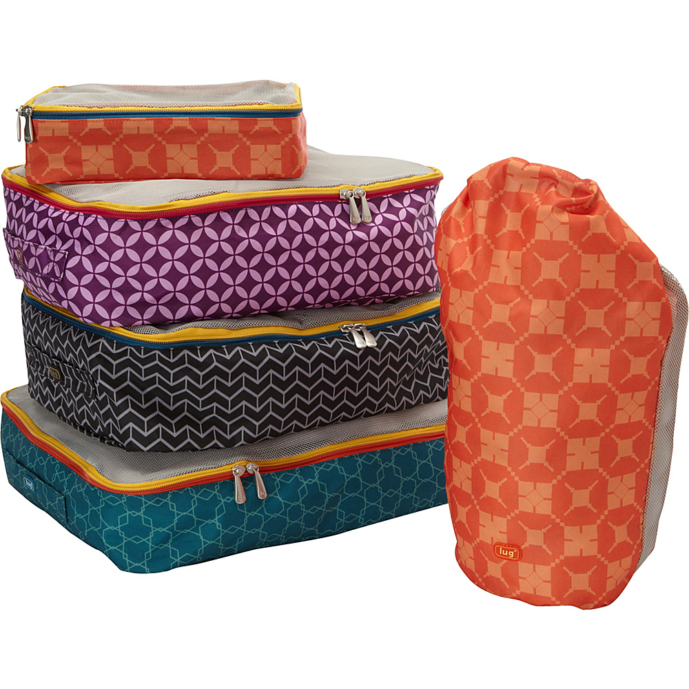 Lug Roly Poly Packing Kit Assorted Colours Lug Travel Organizers