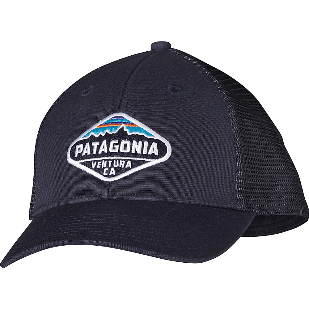 Patagonia Fitz Roy Crest LoPro Trucker Hat Navy Blue Patagonia Hats
