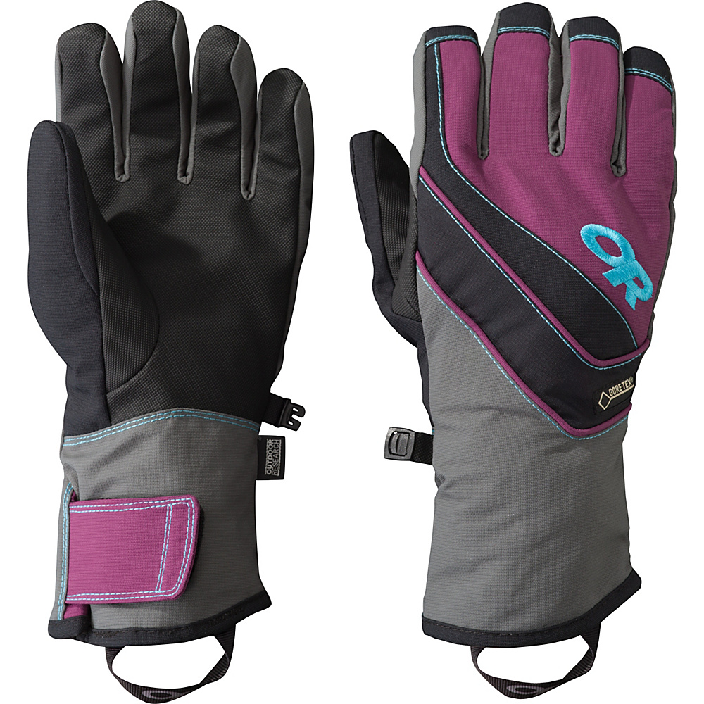 Outdoor Research Centurion Gloves Womens Charcoal Orchid Rio â SM Outdoor Research Gloves