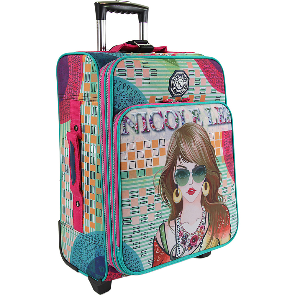 Nicole Lee Hailee 20 Crinkled Nylon Luggage Suzy Nicole Lee Softside Carry On