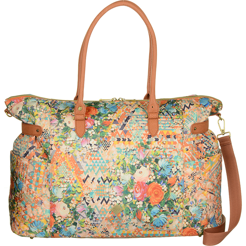 Oilily Overnighter Blush Oilily Travel Duffels