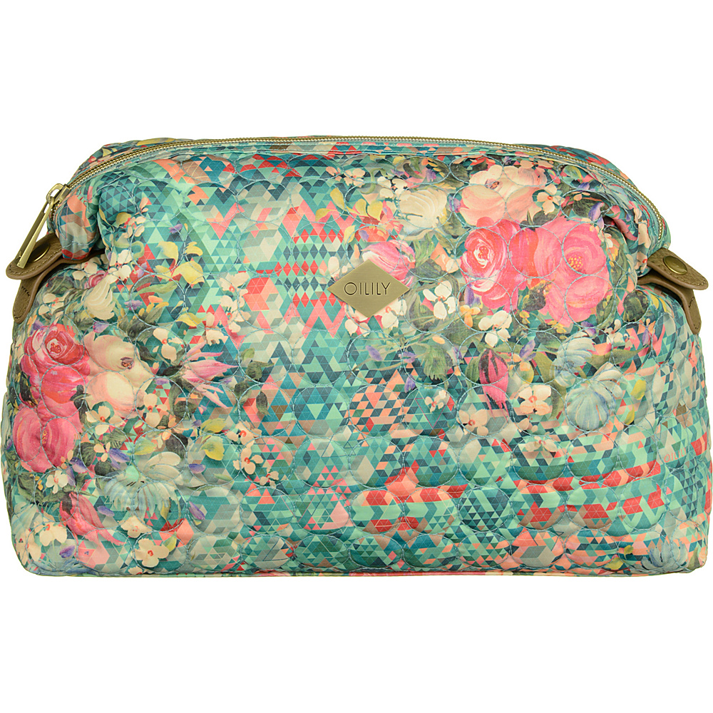 Oilily Large Toiletry Bag Mint Oilily Toiletry Kits