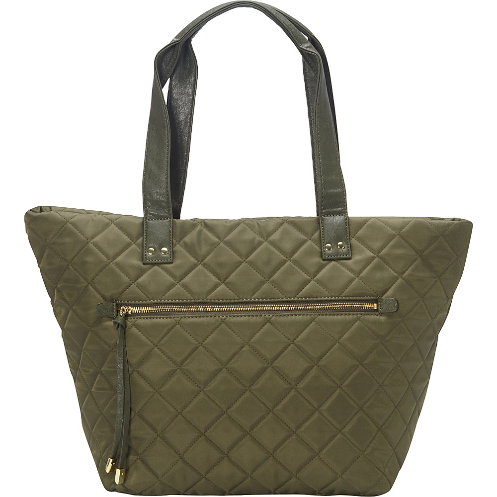 Olivia Joy Zsa Zsa Tote Army Green Olivia Joy Fabric Handbags