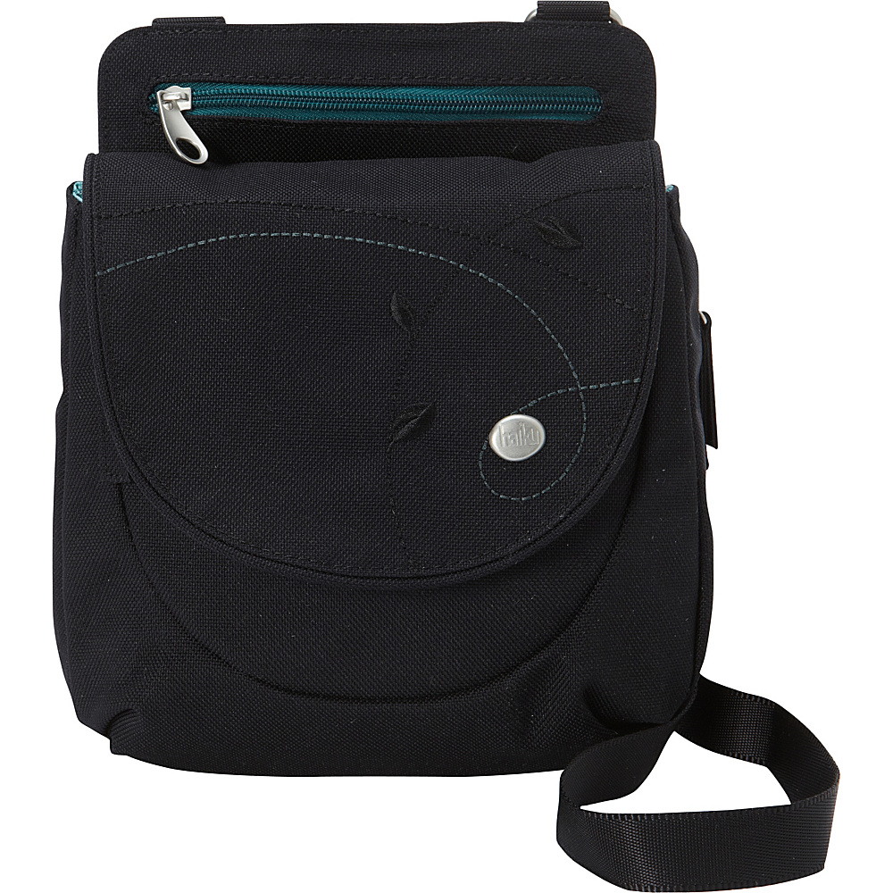 Haiku Swift Grab Bag Crossbody Black Juniper Haiku Fabric Handbags