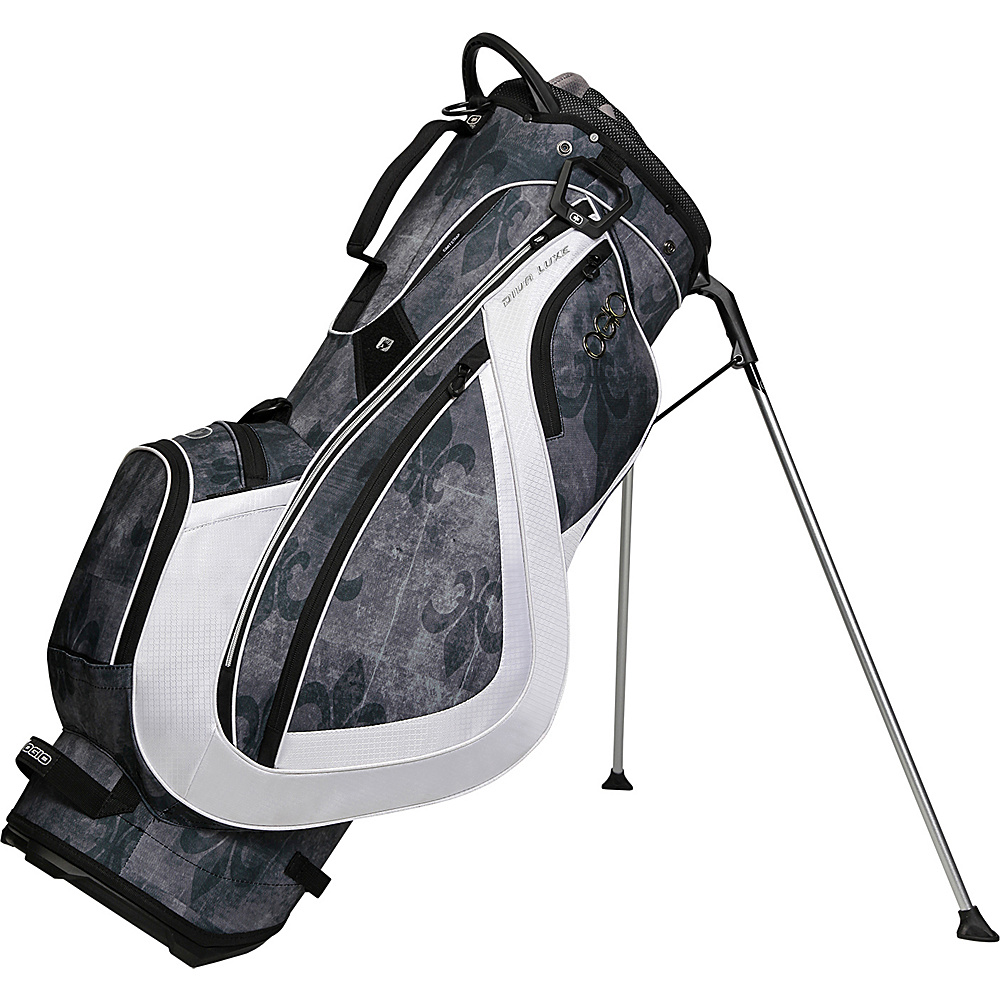 OGIO Diva Luxe Stand Bag Fleur De Lis White OGIO Golf Bags