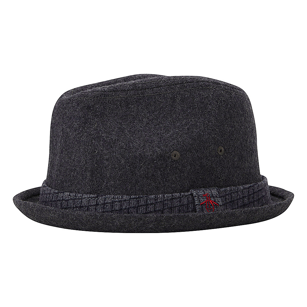 Original Penguin Governor Porkpie Hat Black Small Medium Original Penguin Hats Gloves Scarves