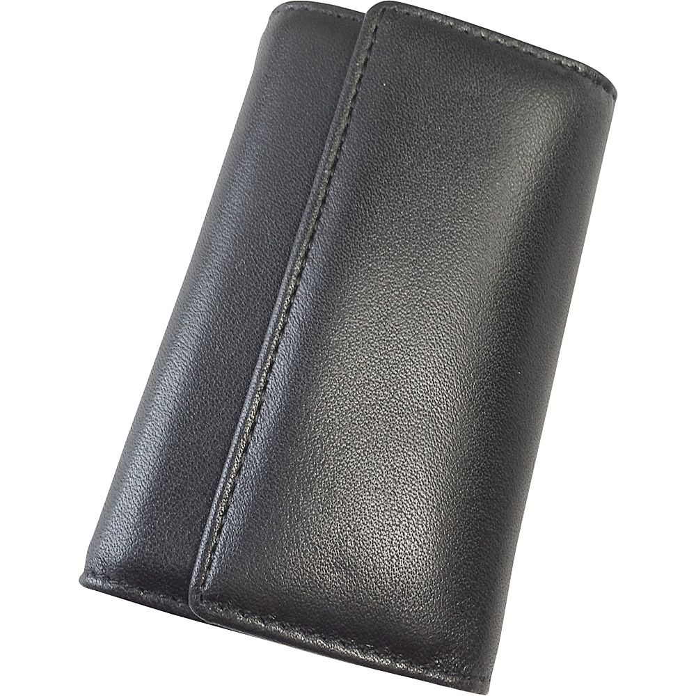 Tanners Avenue Leather Key Case Wallet 6 keys Black Tanners Avenue Men s Wallets
