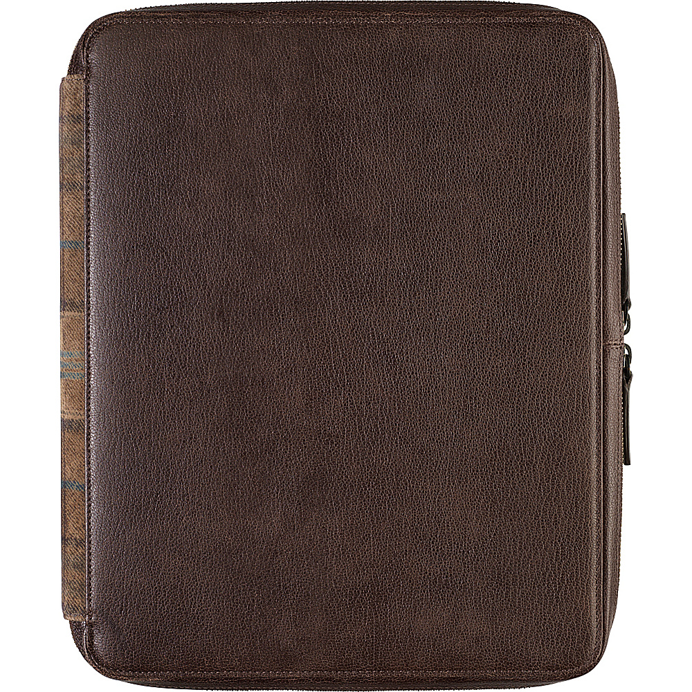 Johnston Murphy Zip Folio With iPad Sleeve Brown Johnston Murphy Electronic Cases