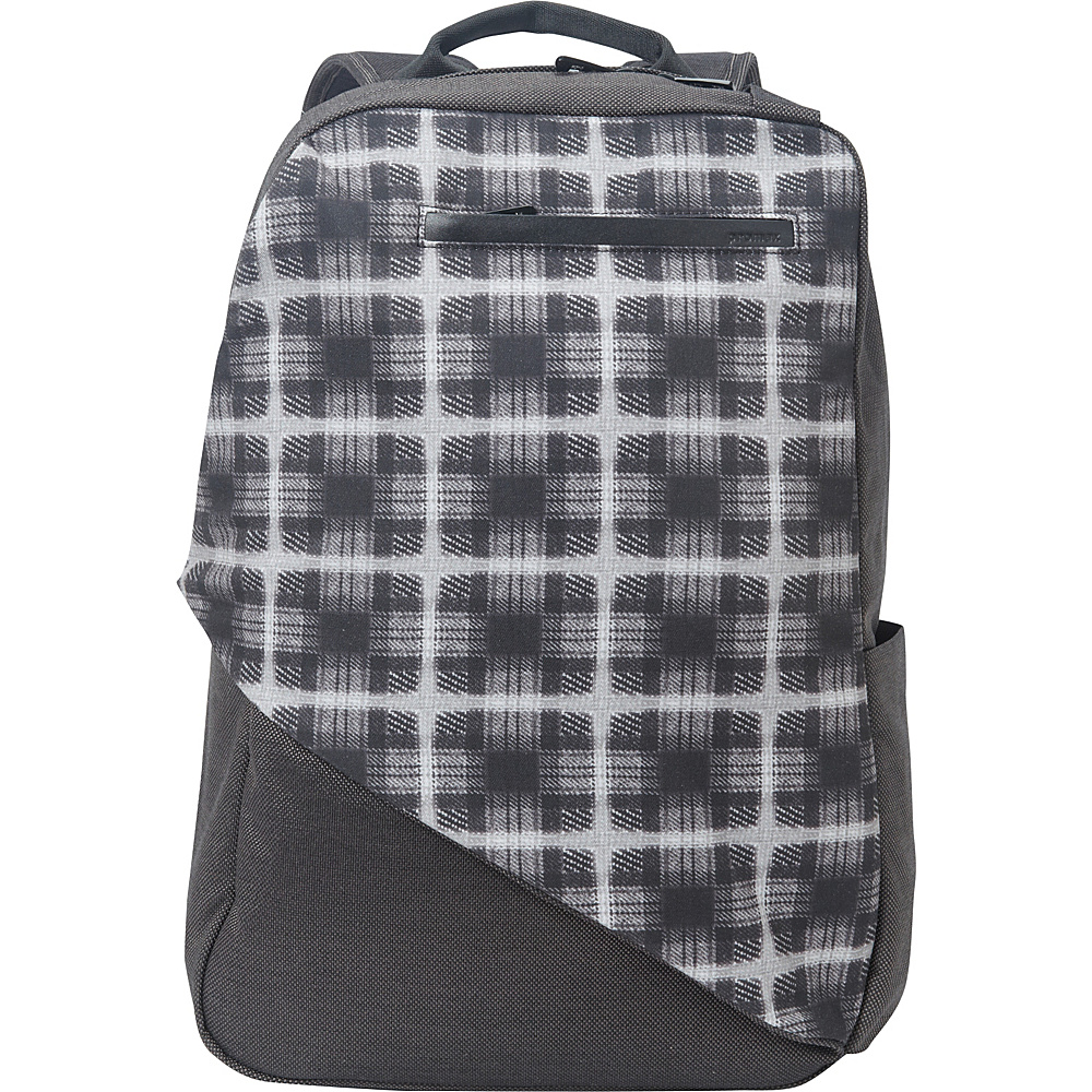 Promax Mode 15 Laptop Backpack Black Tartan Grey Promax Laptop Backpacks