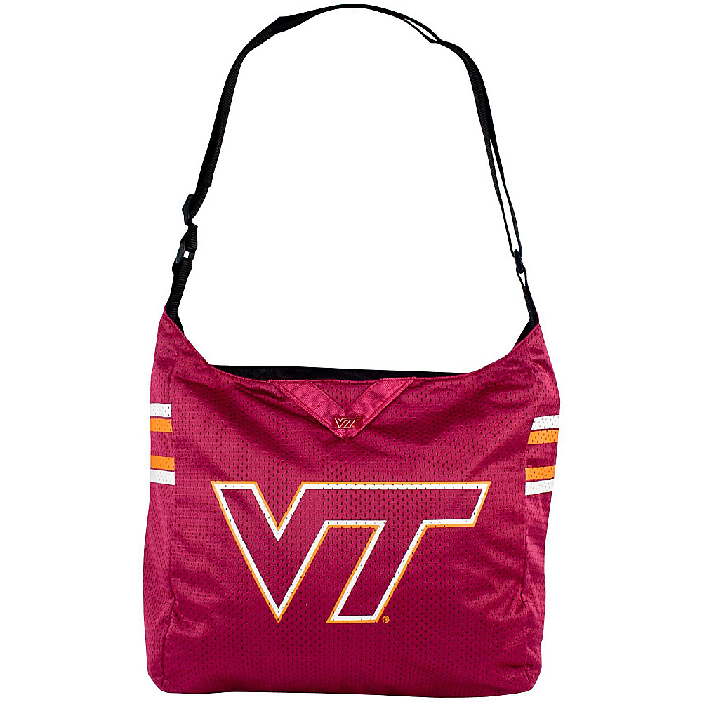 Littlearth Team Jersey Shoulder Bag ACC Teams Virginia Tech Littlearth Fabric Handbags