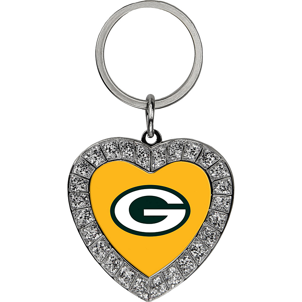 Luggage Spotters NFL Green Bay Packers Rhinestone Key Chain Yellow Luggage Spotters Women s SLG Other