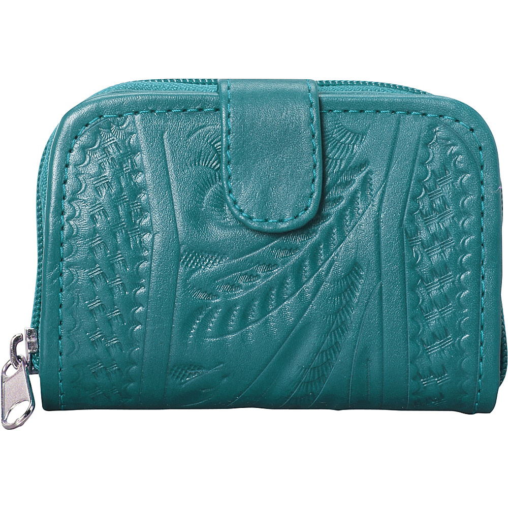 Ropin West Small ID Wallet Turquoise Ropin West Women s Wallets