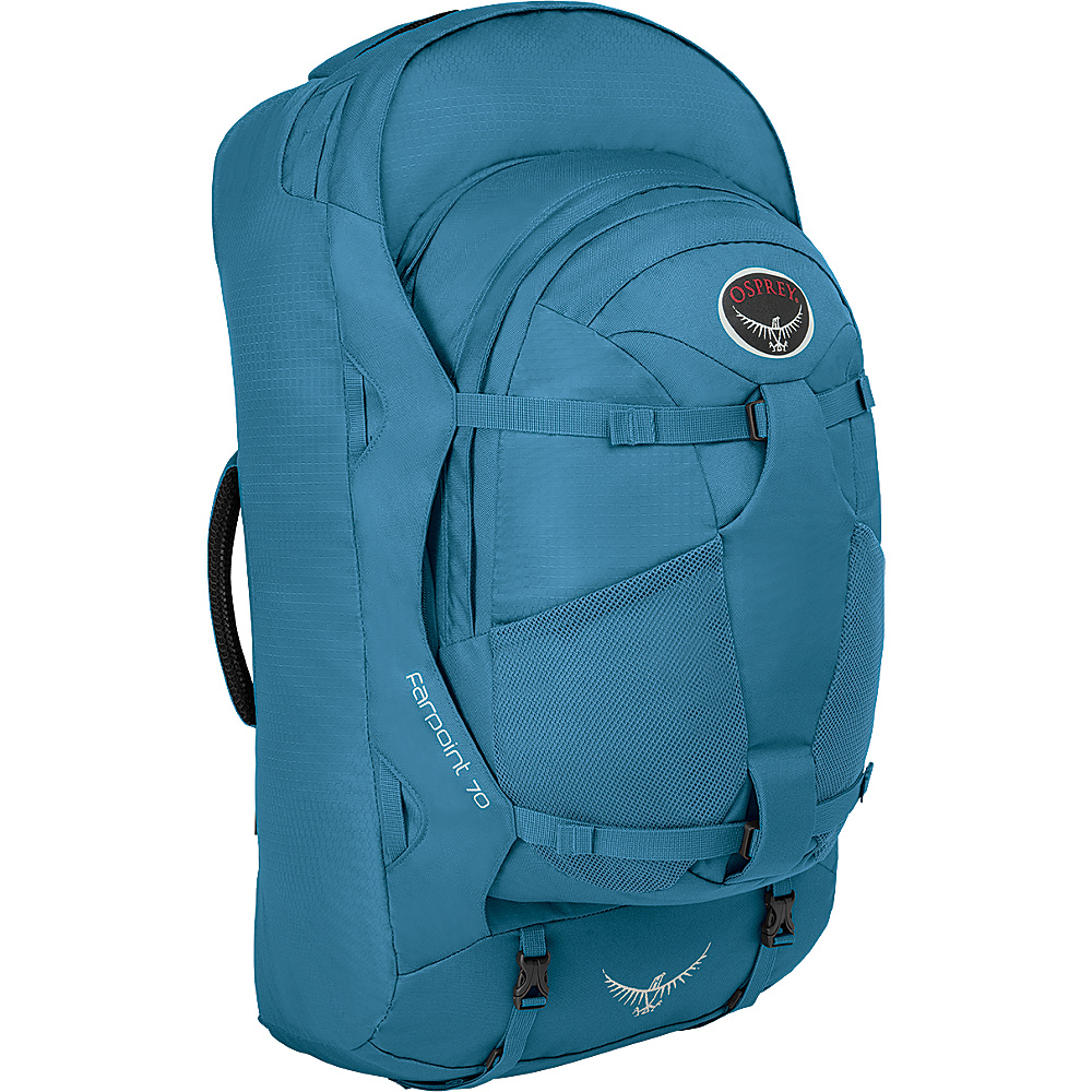 Osprey Farpoint 70 Travel Laptop Backpack Caribbean Blue S M Osprey Travel Backpacks