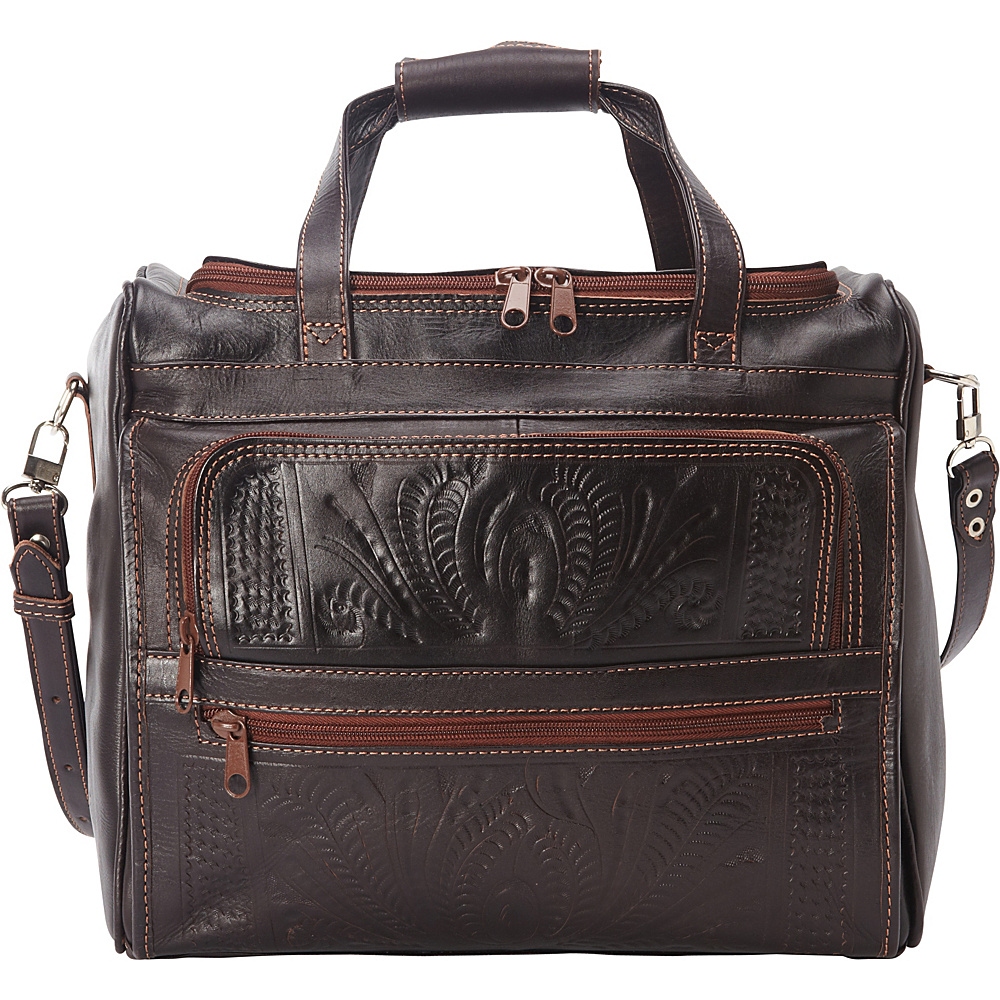 Ropin West Carry On Brown Ropin West Travel Duffels