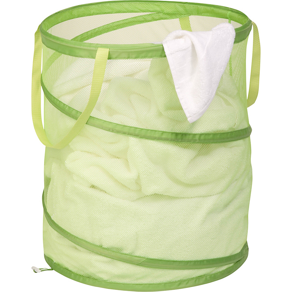 Honey Can Do Large Mesh Pop Open Hamper lime Honey Can Do Packable Bags