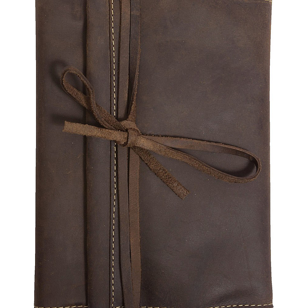 Canyon Outback Redwood Leather Journal Distressed Brown Canyon Outback Business Accessories