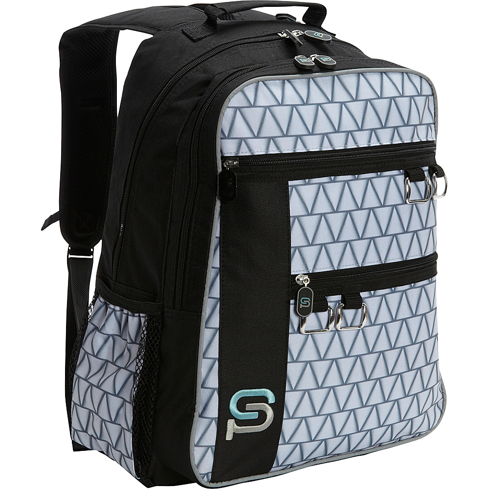 Sydney Paige Buy One Give One Raleigh Laptop Backpack Silver Lining Sydney Paige Business Laptop Backpacks