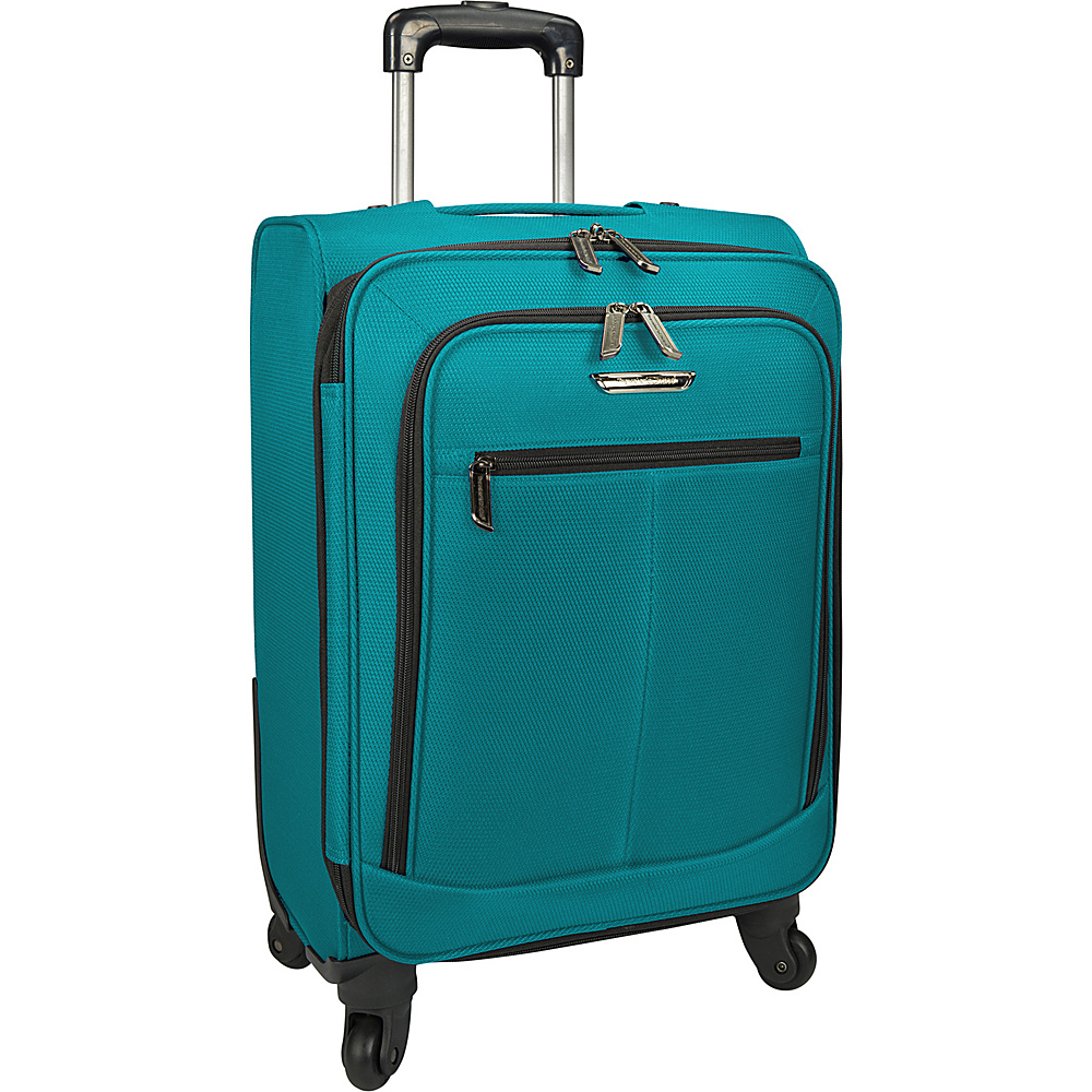 Traveler s Choice Merced Lightweight 22 Spinner Luggage Green Traveler s Choice Softside Carry On