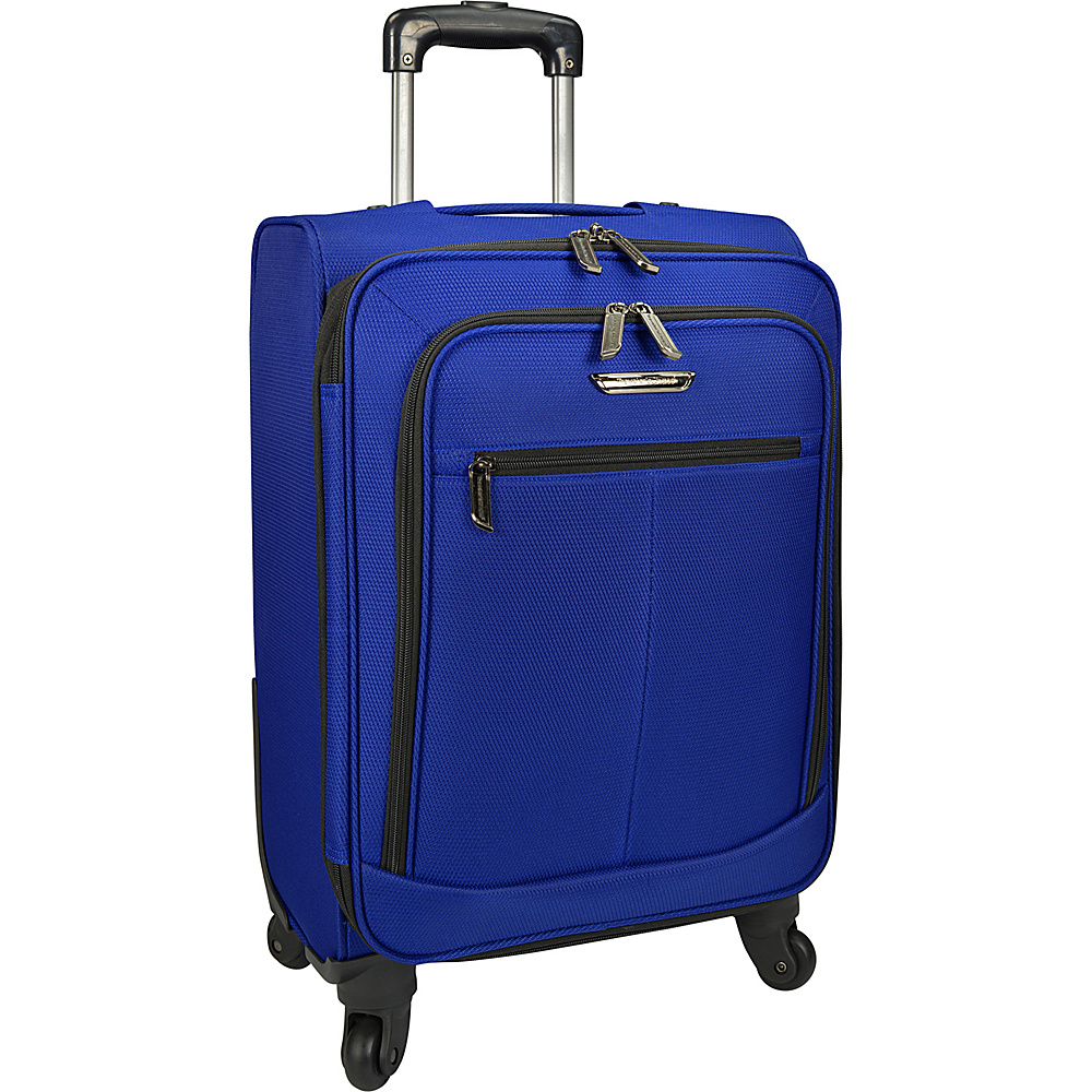 Traveler s Choice Merced Lightweight 22 Spinner Luggage Cobalt Blue G Traveler s Choice Softside Carry On