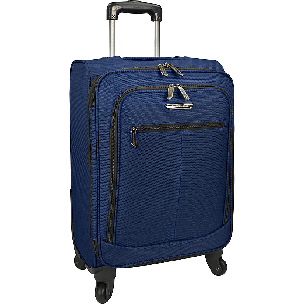 Traveler s Choice Merced Lightweight 22 Spinner Luggage Navy Traveler s Choice Softside Carry On