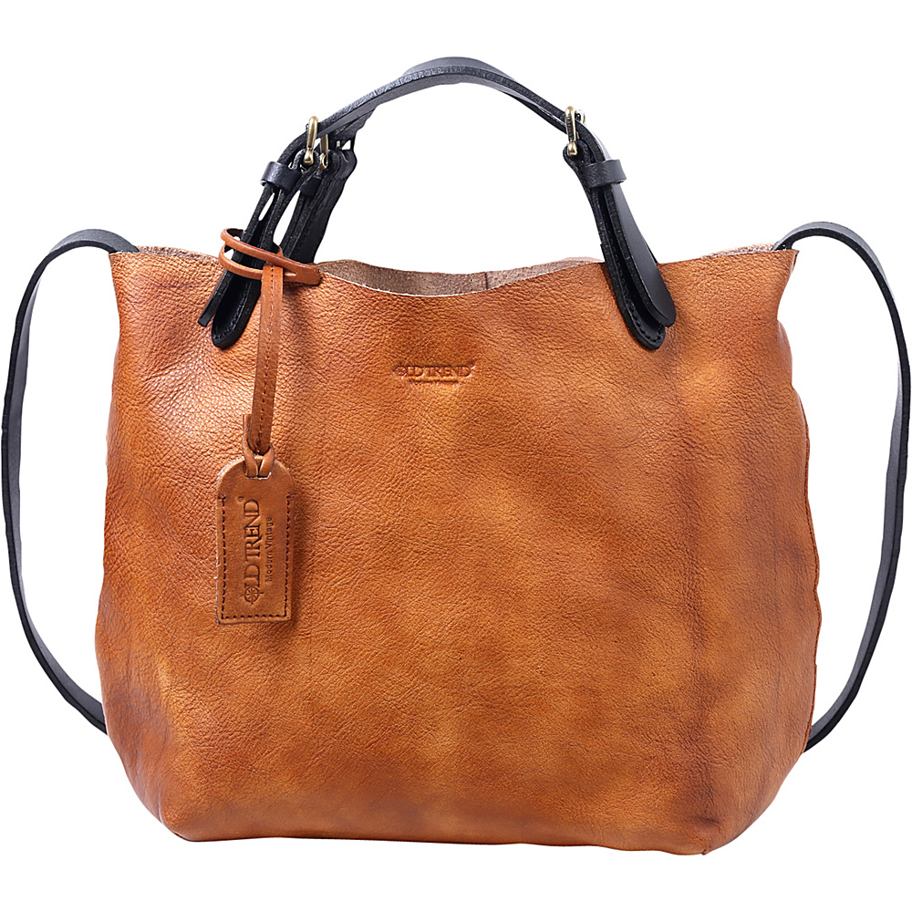 Old Trend Mini Tote Chestnut Old Trend Leather Handbags