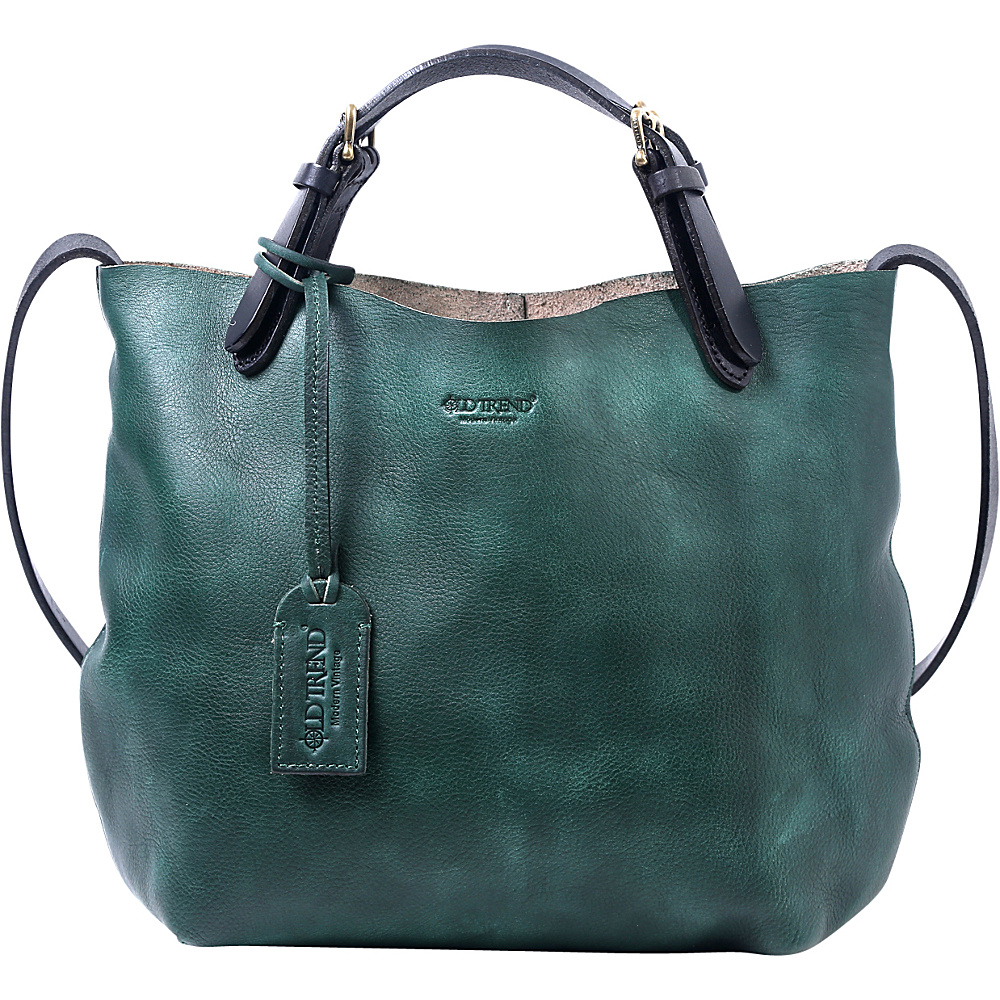 Old Trend Mini Tote Vintage Green Old Trend Leather Handbags