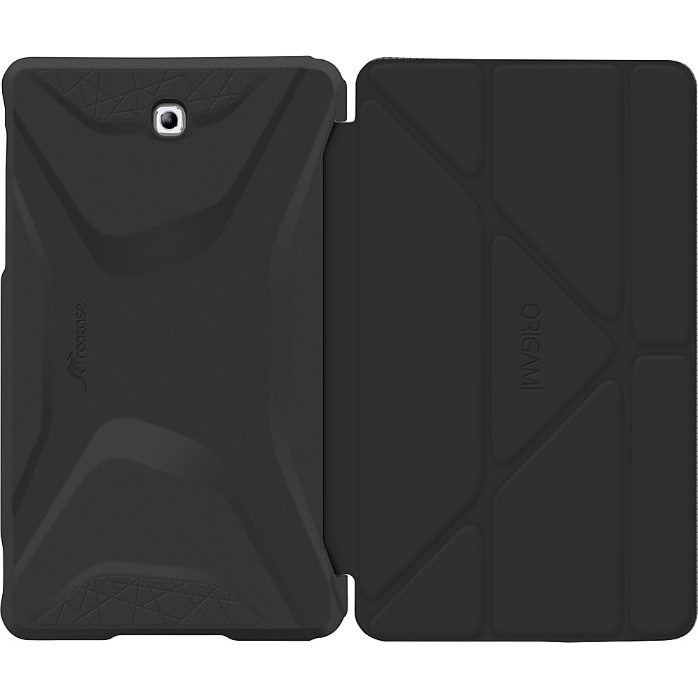 rooCASE Origami 3D Case for Samsung Galaxy Tab S2 9.7 Black rooCASE Electronic Cases
