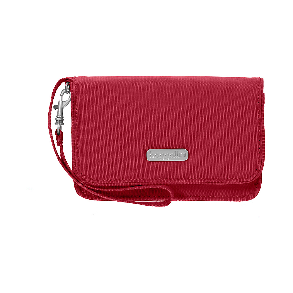 baggallini RFID Flap Wristlet Apple baggallini Fabric Handbags