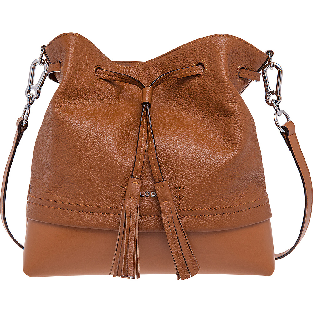 Lodis Kate Cara Convertible Drawstring Toffee Lodis Leather Handbags