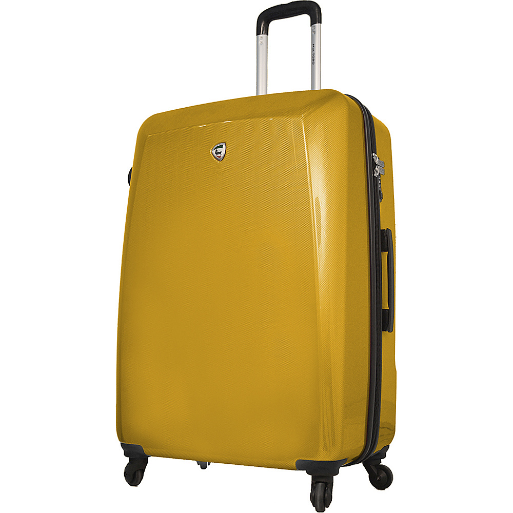 Mia Toro ITALY Fibre di Carbonio Moderno 25 Hardside Spinner Yellow Mia Toro ITALY Hardside Luggage