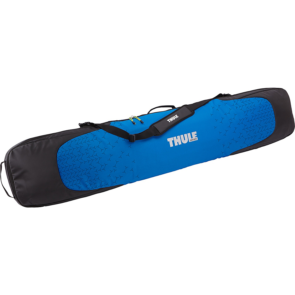 Thule Roundtrip Single Snowboard Carrier Black Cobalt Thule Ski and Snowboard Bags