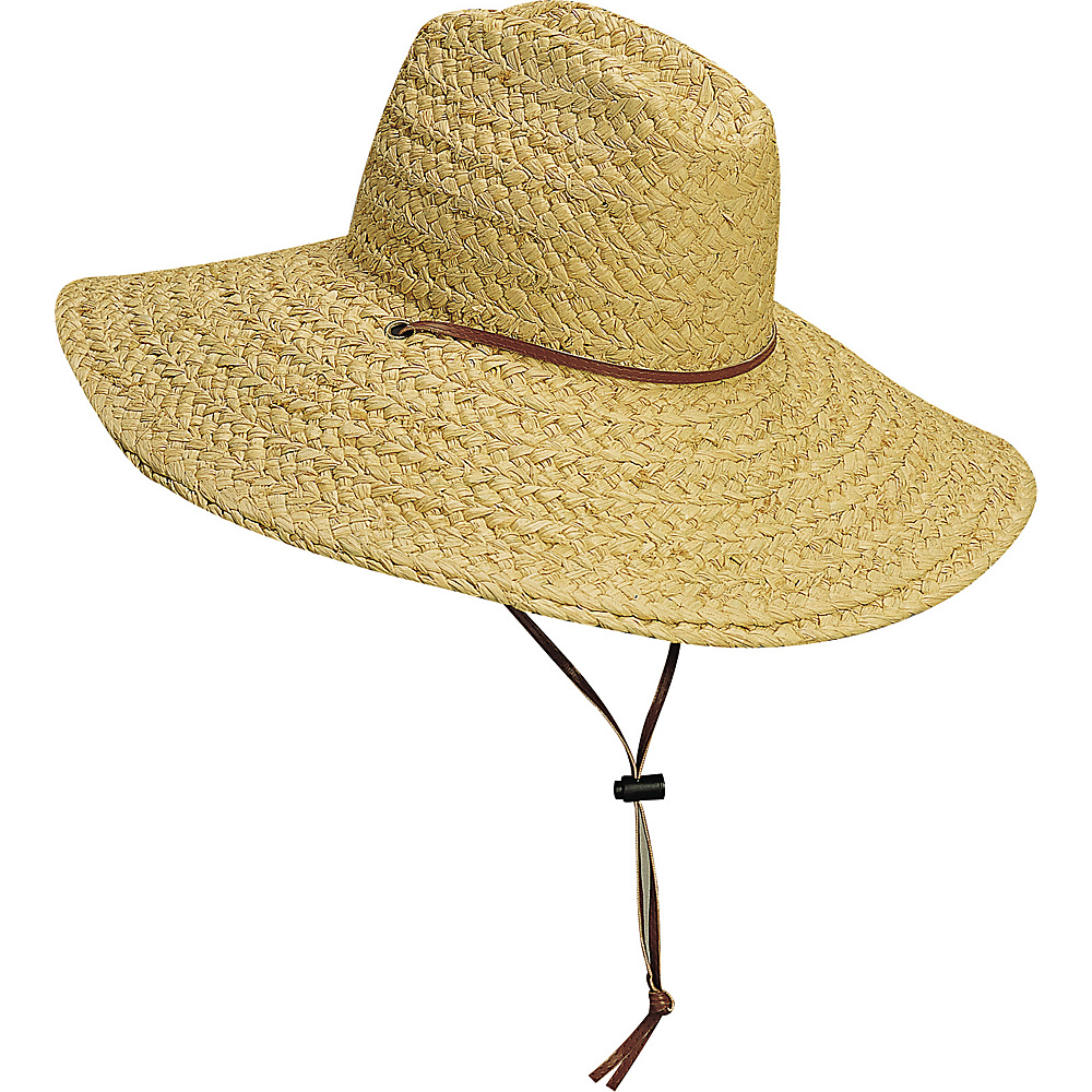 Scala Hats Raffia Lifeguard Hat Natural Small Medium Scala Hats Hats Gloves Scarves