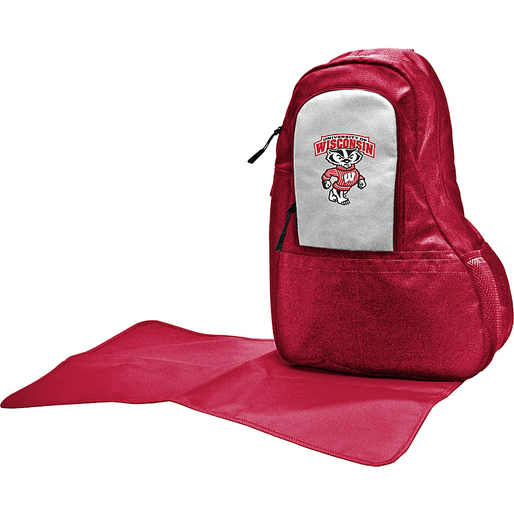 Lil Fan Big 10 Teams Sling Bag University of Wisconsin Lil Fan Diaper Bags Accessories