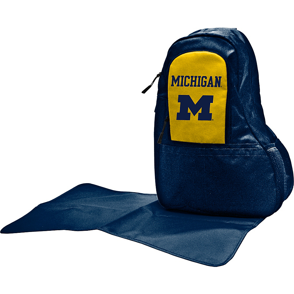 Lil Fan Big 10 Teams Sling Bag University of Michigan Lil Fan Diaper Bags Accessories