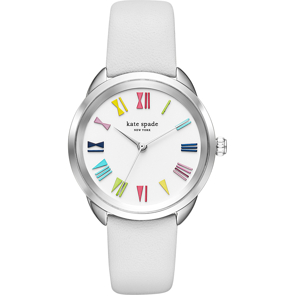 kate spade watches Leather Crosstown Watch White kate spade watches Watches