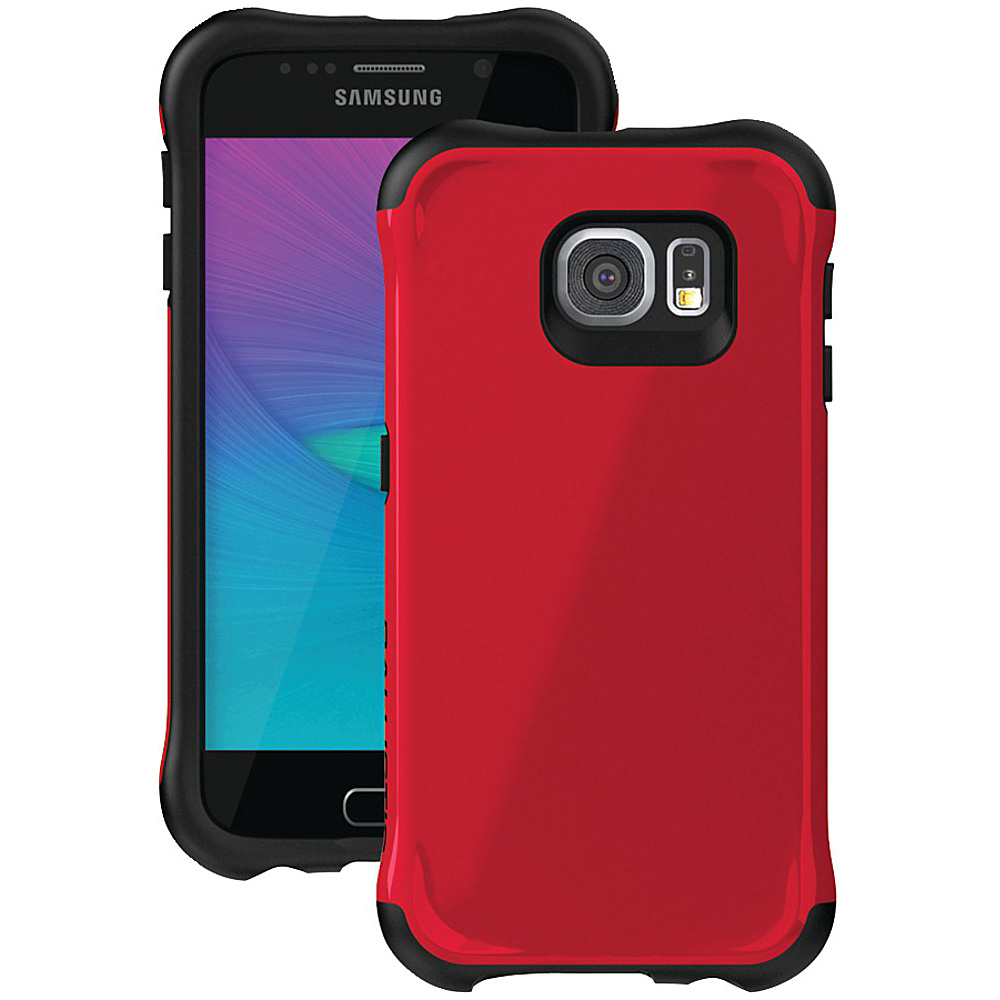 Ballistic Samsung Galaxy S 6 Urbanite Case Red Black Ballistic Personal Electronic Cases