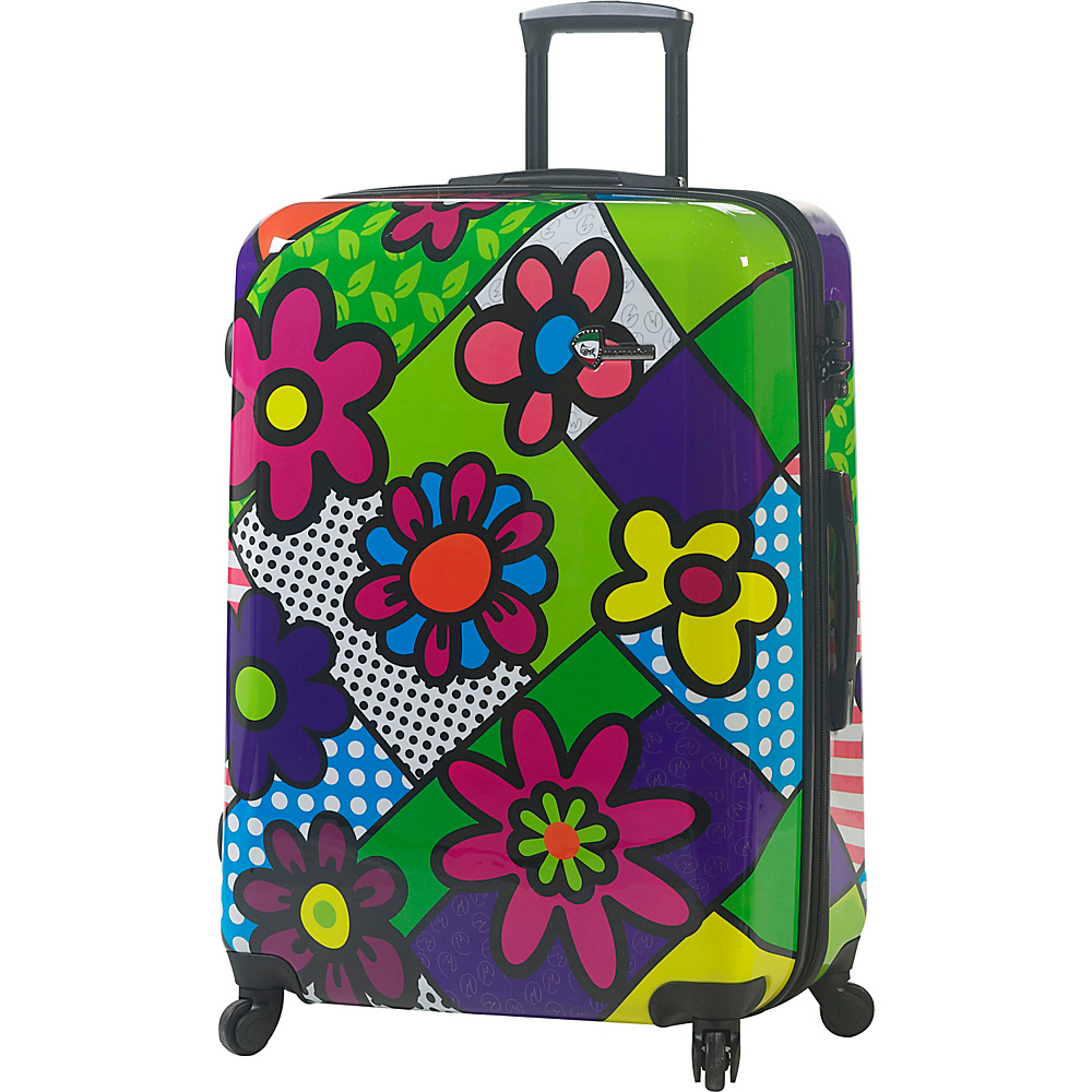 Mia Toro ITALY Flowery 28 Luggage Multicolor Mia Toro ITALY Hardside Checked