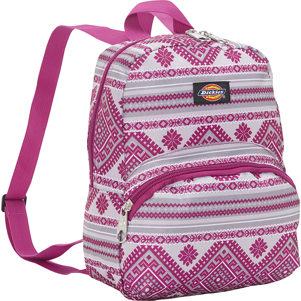 Dickies Mini Mini Festival Backpack Pink Berry Knit Dickies Everyday Backpacks