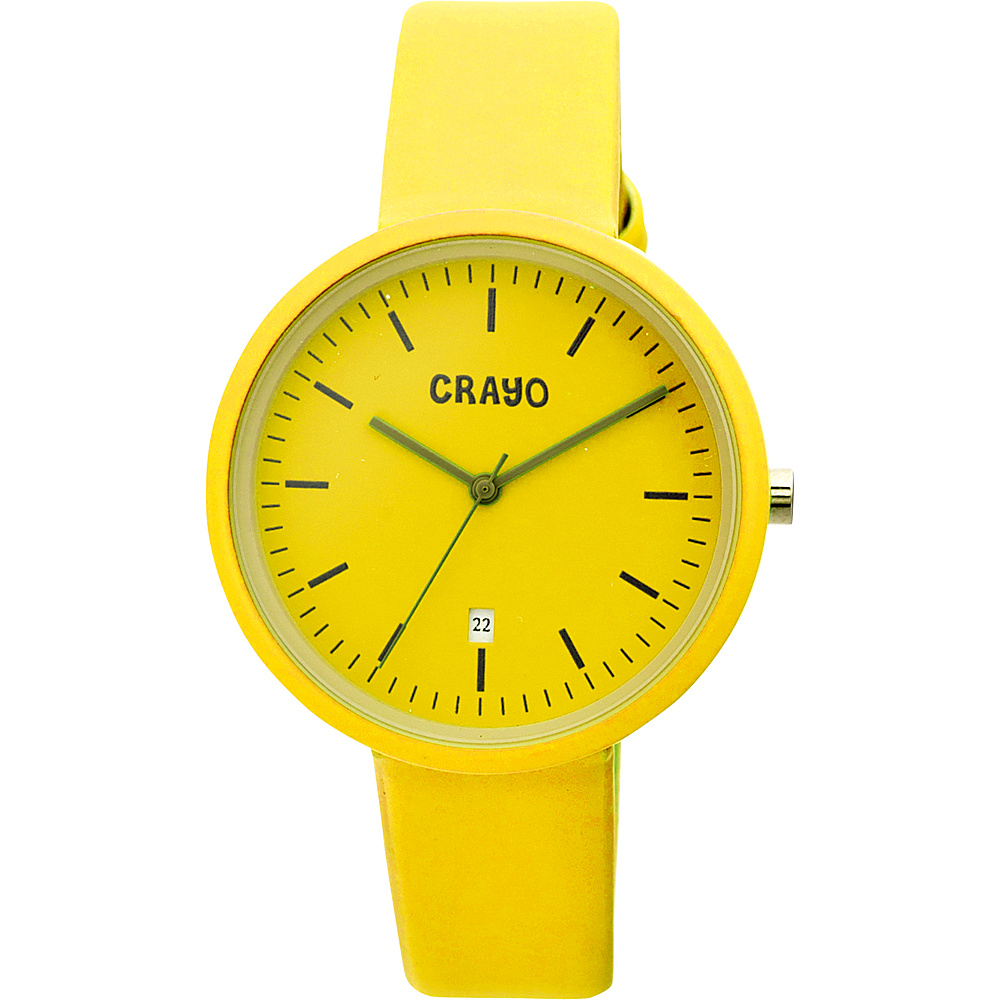 Crayo Easy Ladies Watch Yellow Crayo Watches