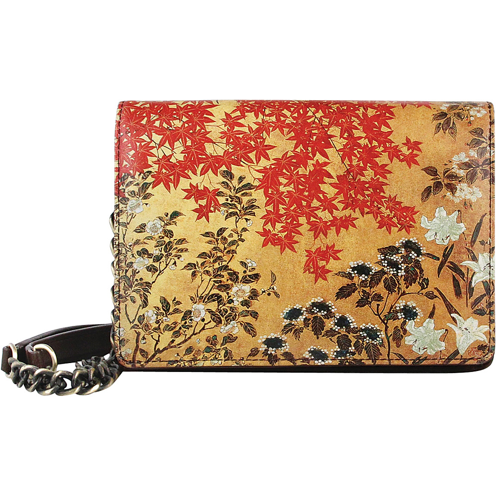 Icon Shoes Small Rectangular Clutch Japanese Screen Icon Shoes Leather Handbags