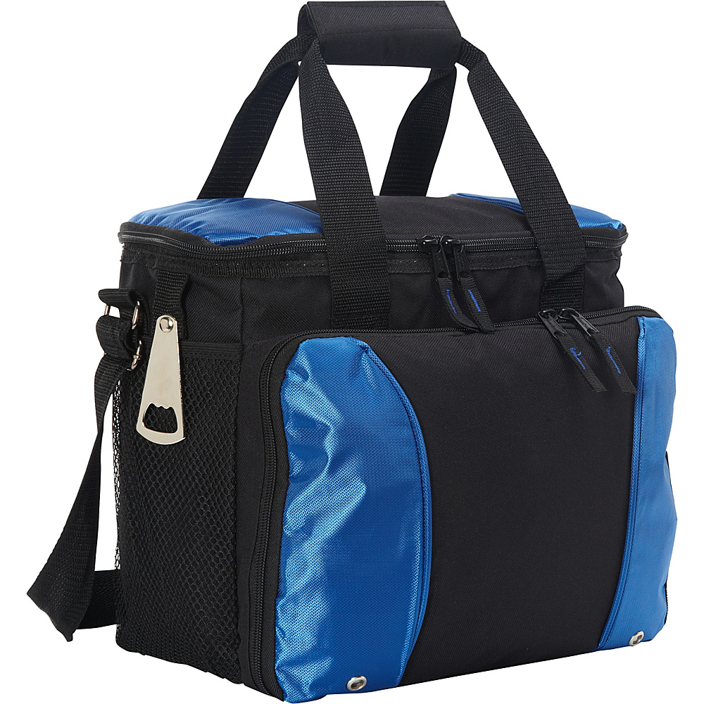 Goodhope Bags 24 Pack Cooler with Drink Tray Blue Goodhope Bags Travel Coolers