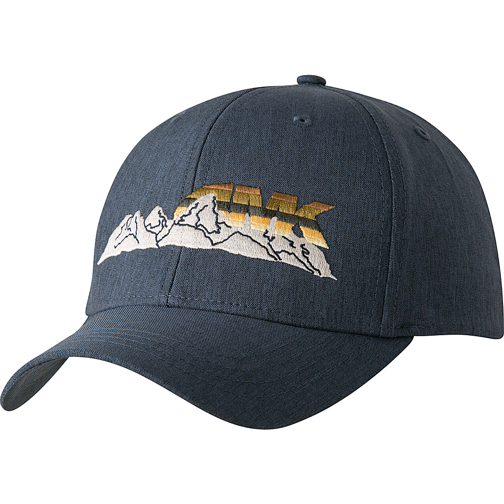 Mountain Khakis Vista Range Flex Fit Cap Navy L XL Mountain Khakis Hats Gloves Scarves